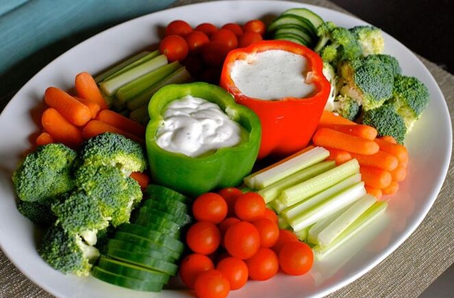 Verduras para una dieta